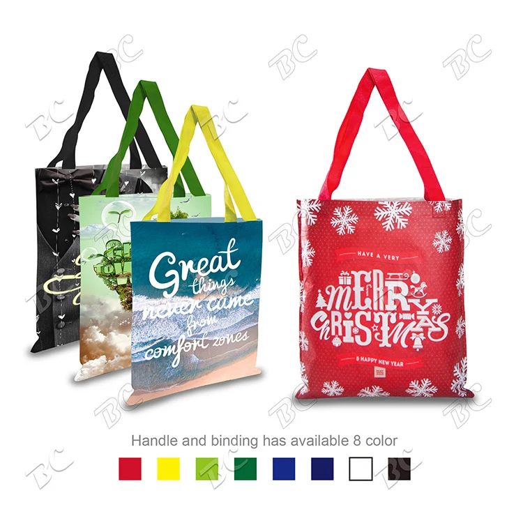 80 GSM PET Non-Woven Sublimated Tote Bag 1