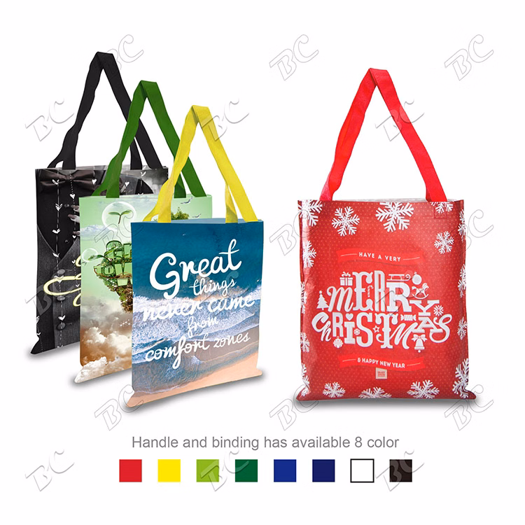 80 GSM PET Non-Woven Sublimated Tote Bag