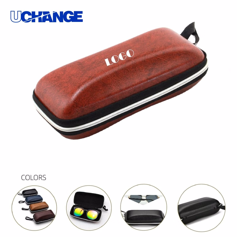 Eyewear PU Leather Sunglasses Case Organizer