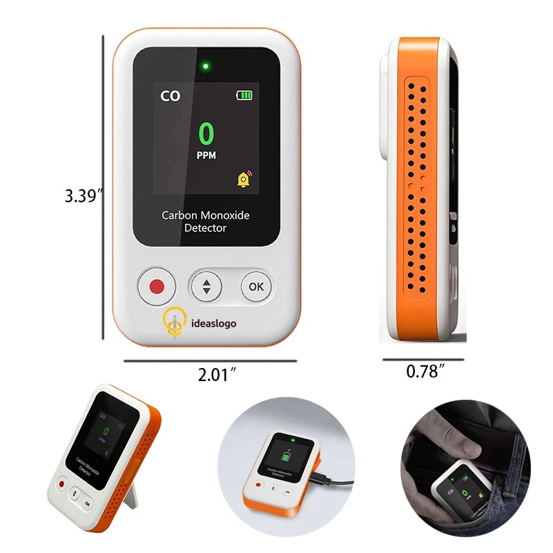 CO Detector with High Sensitivity Sensor 1