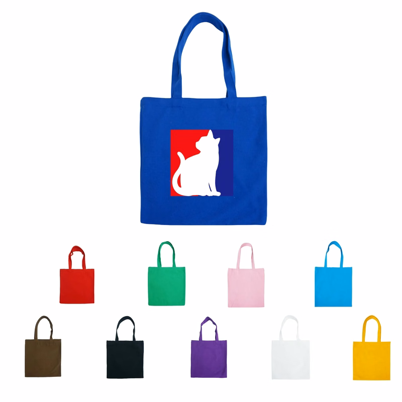 Full Color Printed Canvas Tote Bag MOQ 25 PCS