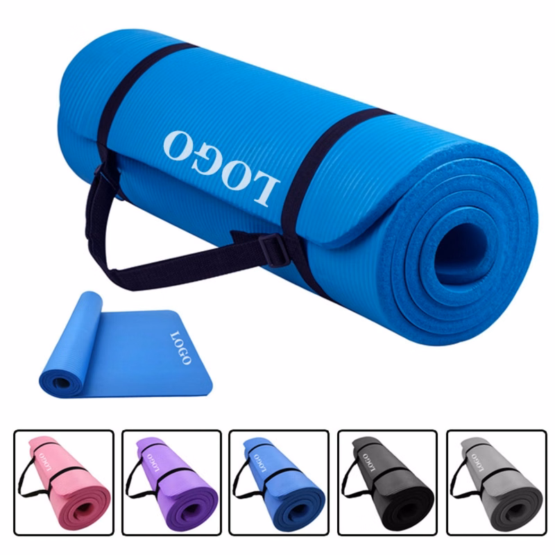 Yoga Mat Exercise Gym Fitness Equipment with Carrying Strap