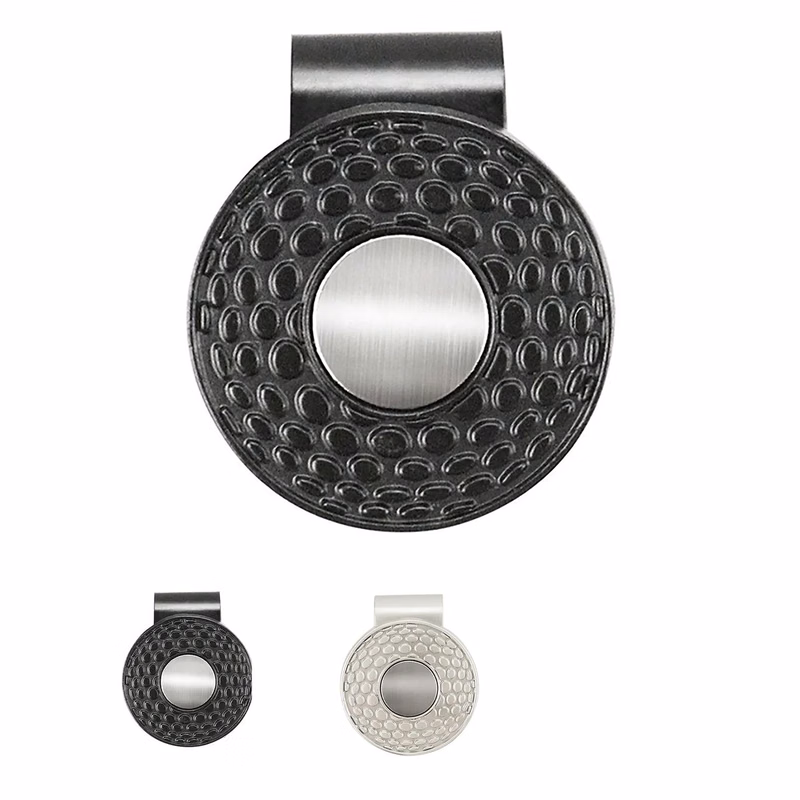 Golf Hat Clip with Secure Magnet and Ball Marker
