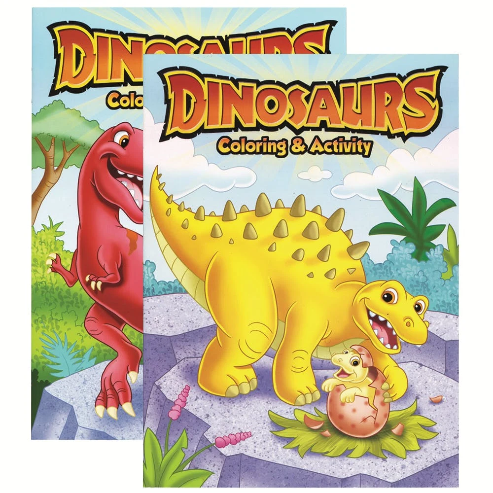 Dinosaurs Coloring & Activity Book - Assorted Titles 64 Pages 1