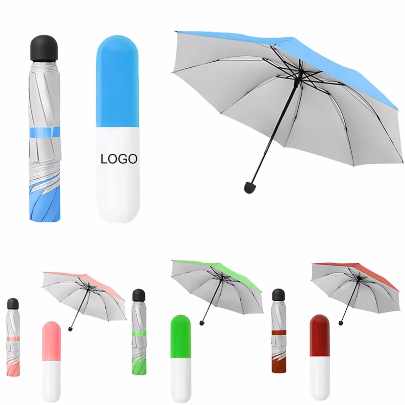 Portable Sun Protection Capsule Umbrella