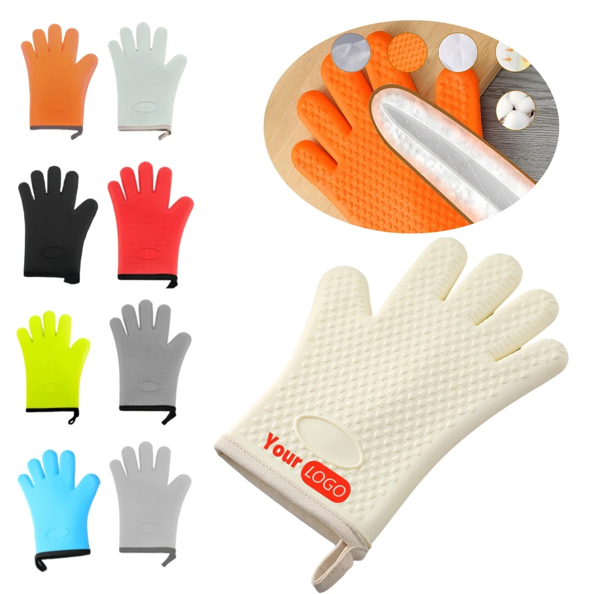 Silicone Kitchen Oven Gloves 1