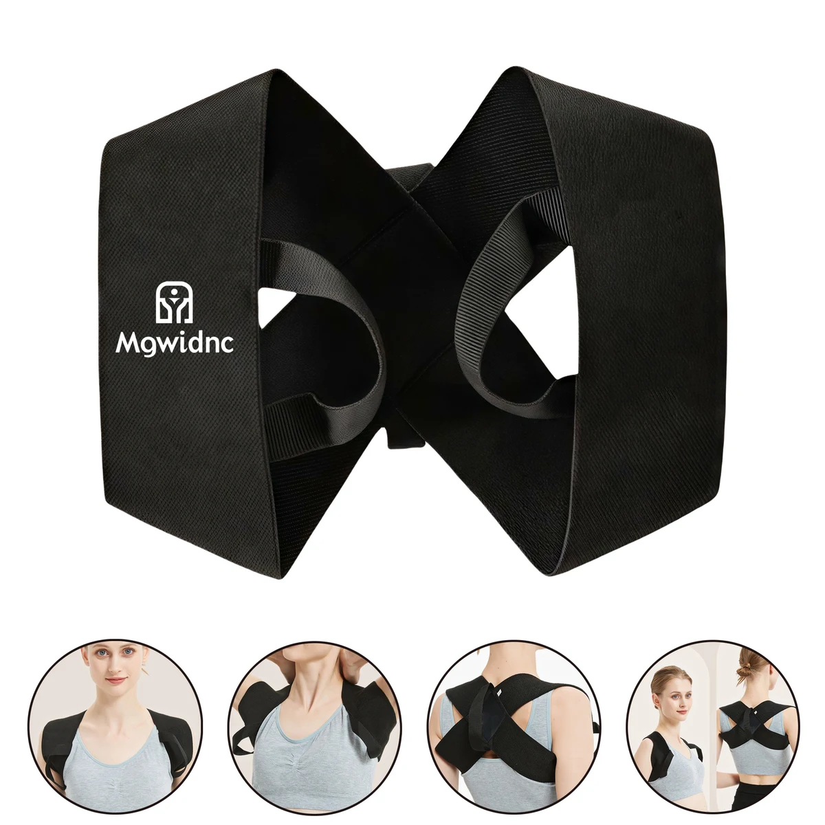 Posture Corrector for Women - Adjustable Back Brace for Straightening Spine 1