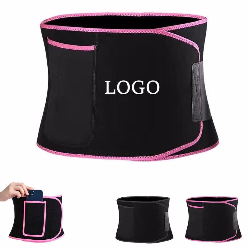 MOQ 10 P1iece Sweat Fitness Waist Trimmer Belt