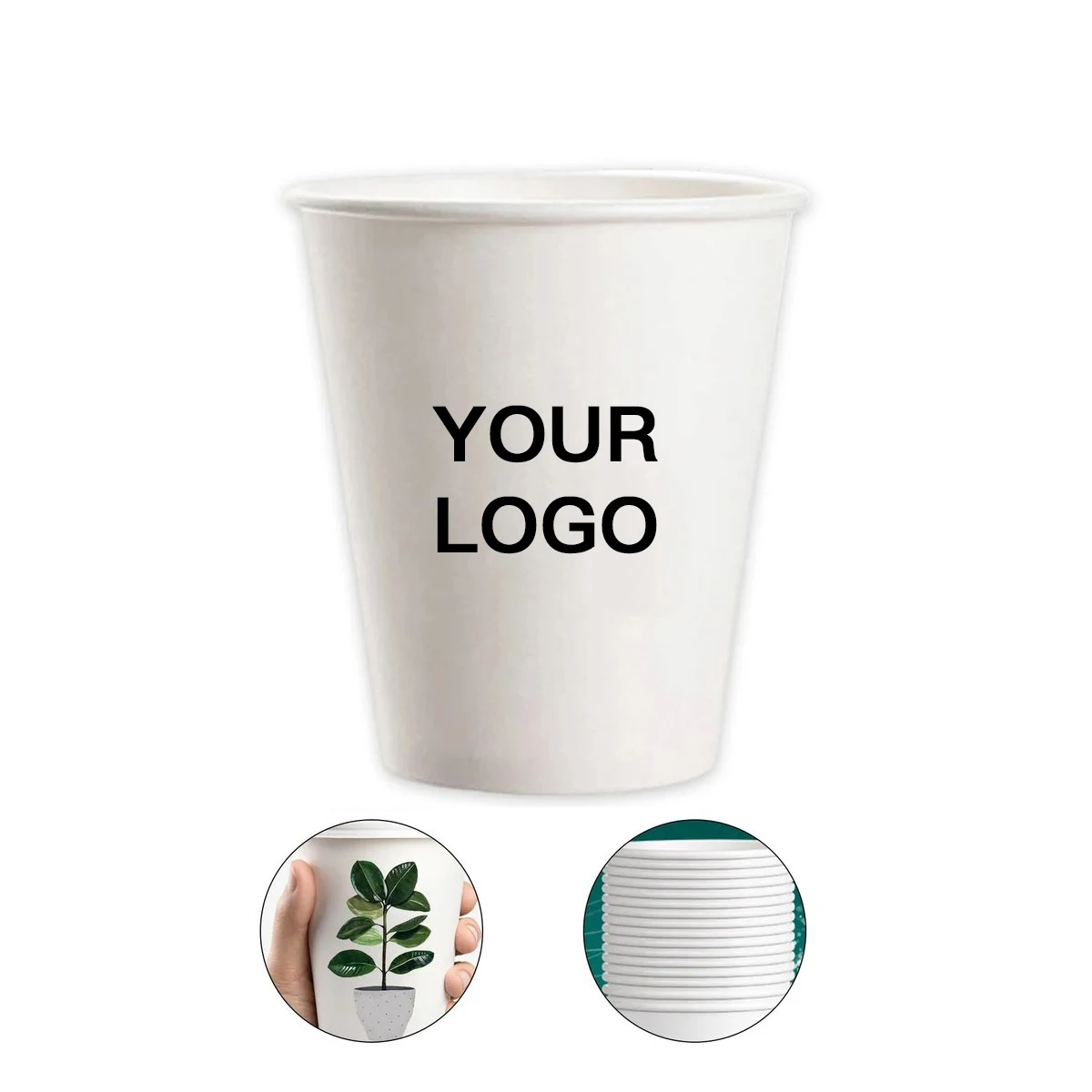 Disposable 9OZ Paper Cup Recyclable 1