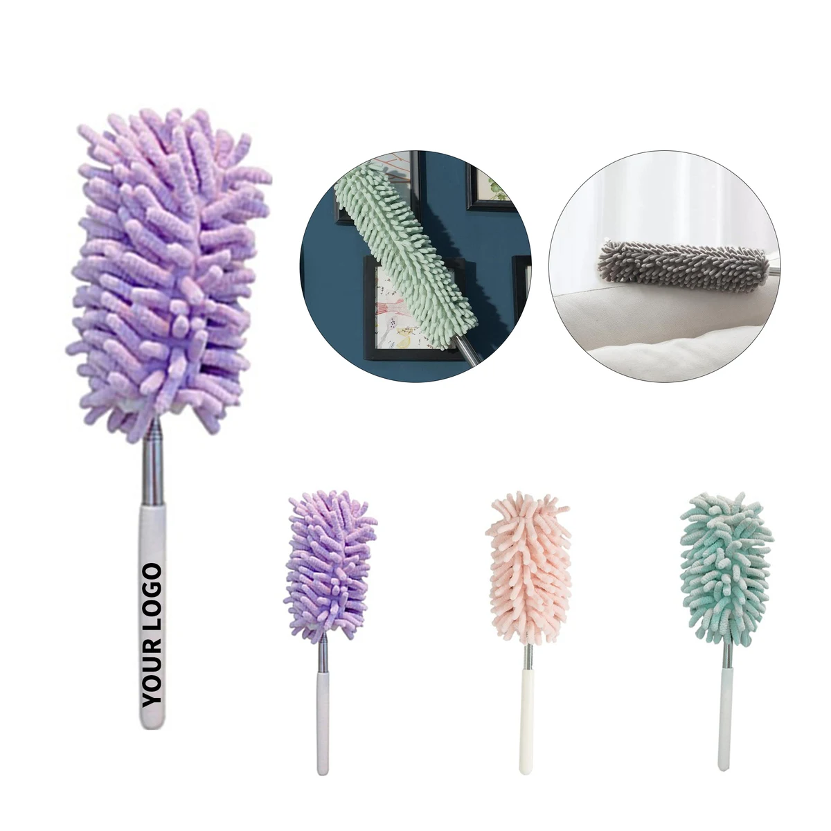 Chenille Extendable Duster Telescopic Handle 1