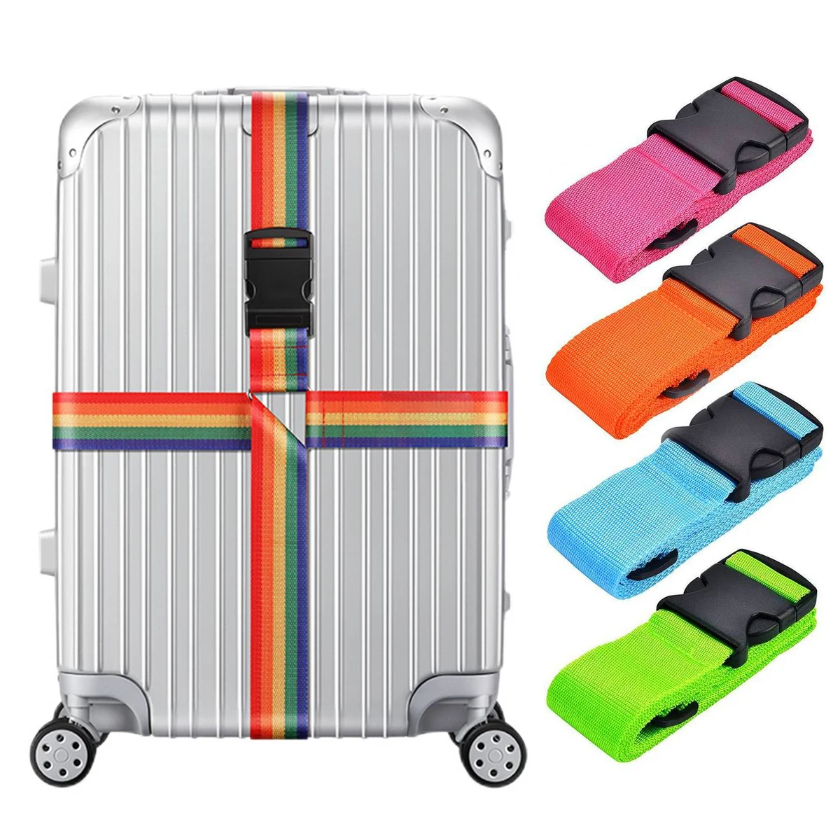Adjustable Luggage Packing Straps 1
