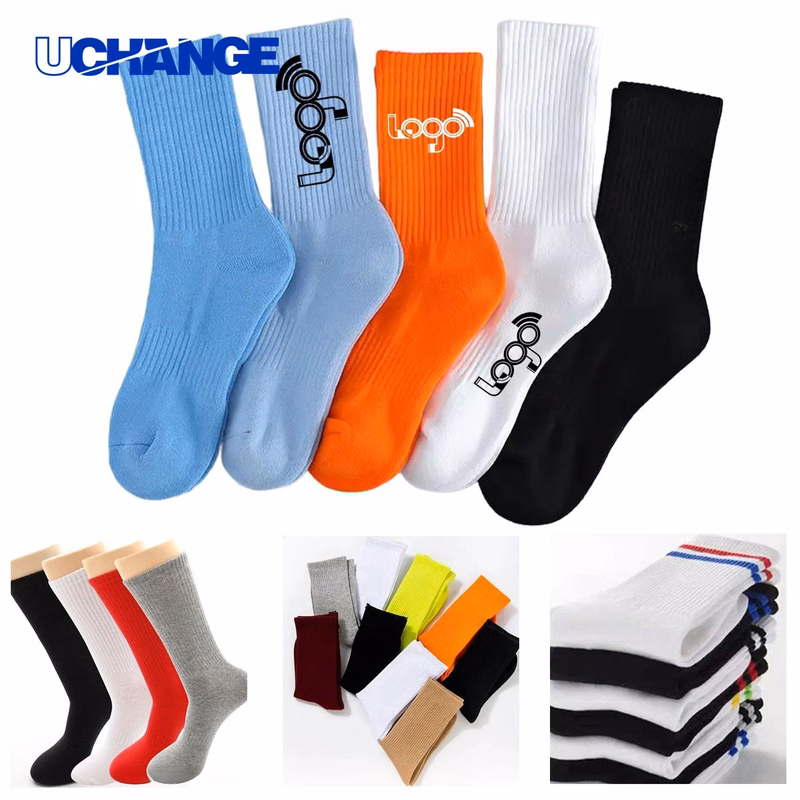 Cotton Crew Socks for Daily Wear