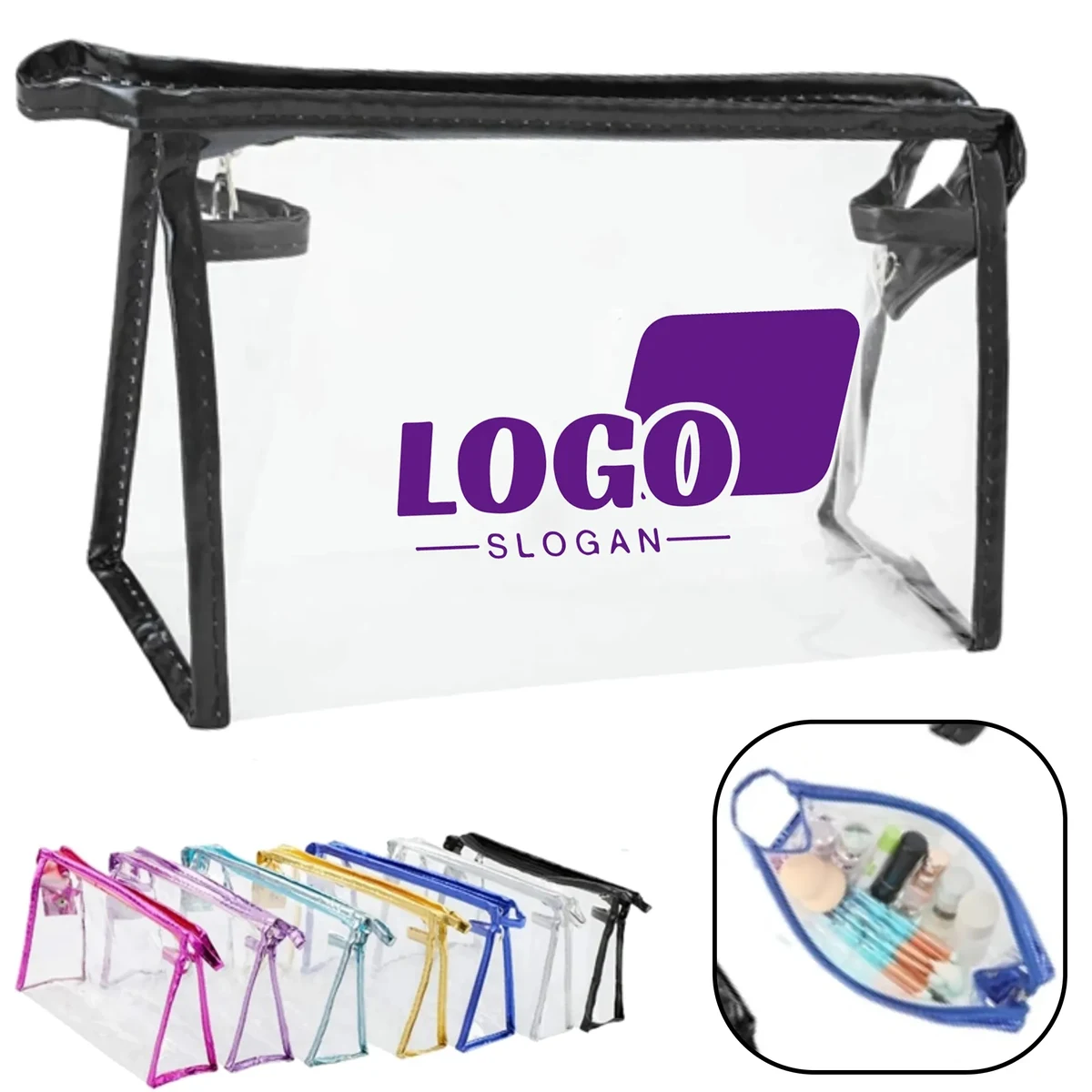 Clear Travel Toiletry Pouch 1