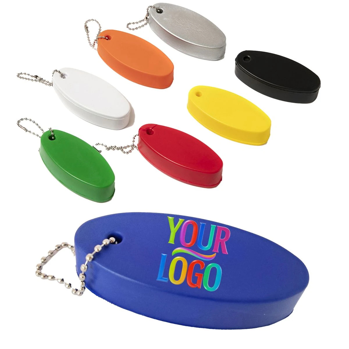 PU Material Floating Anti Lost Buoy Keychain Pendant 1