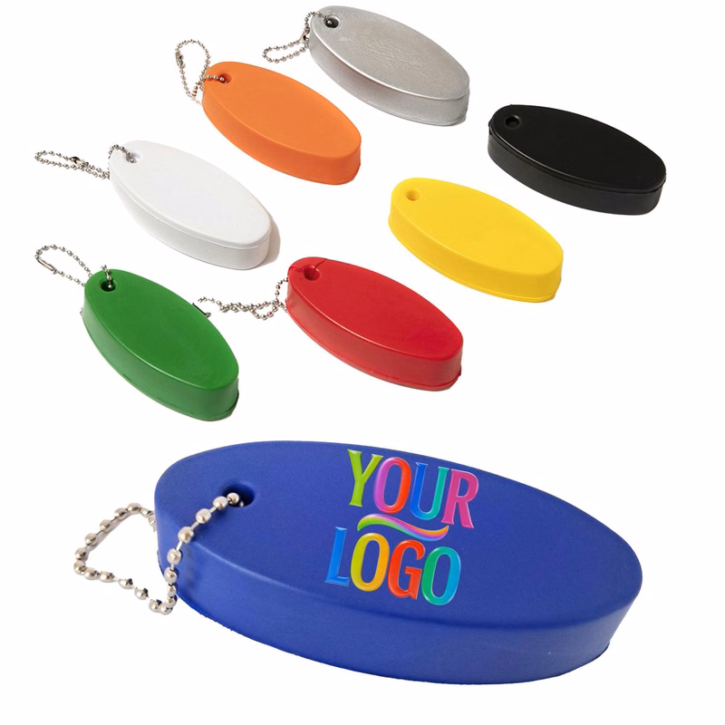 PU Material Floating Anti Lost Buoy Keychain Pendant