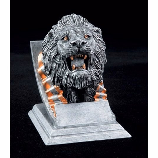 Lion Spirit Mascot Resin