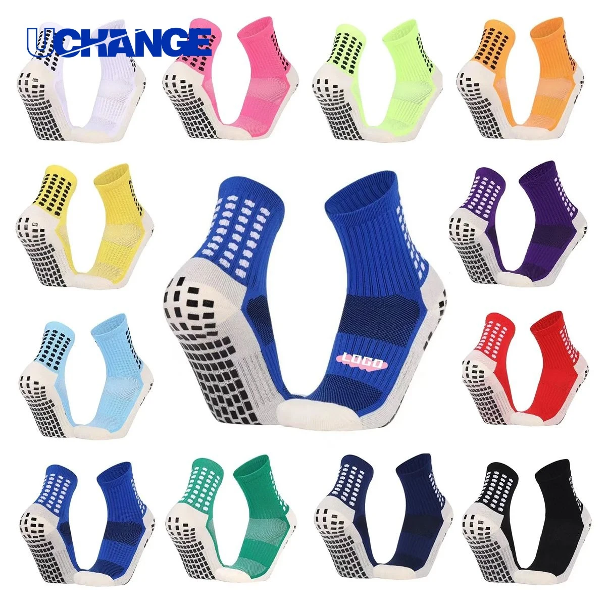 Unisex Non-Slip Grip Socks 1