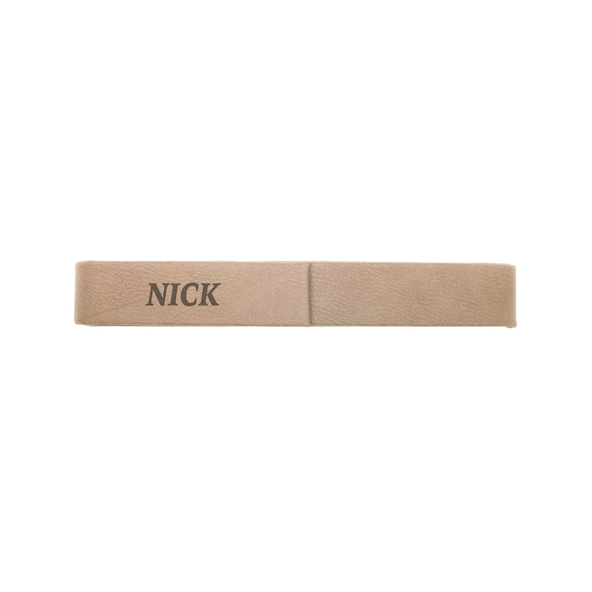Dark Brown Leatherette Single Pen Case 1