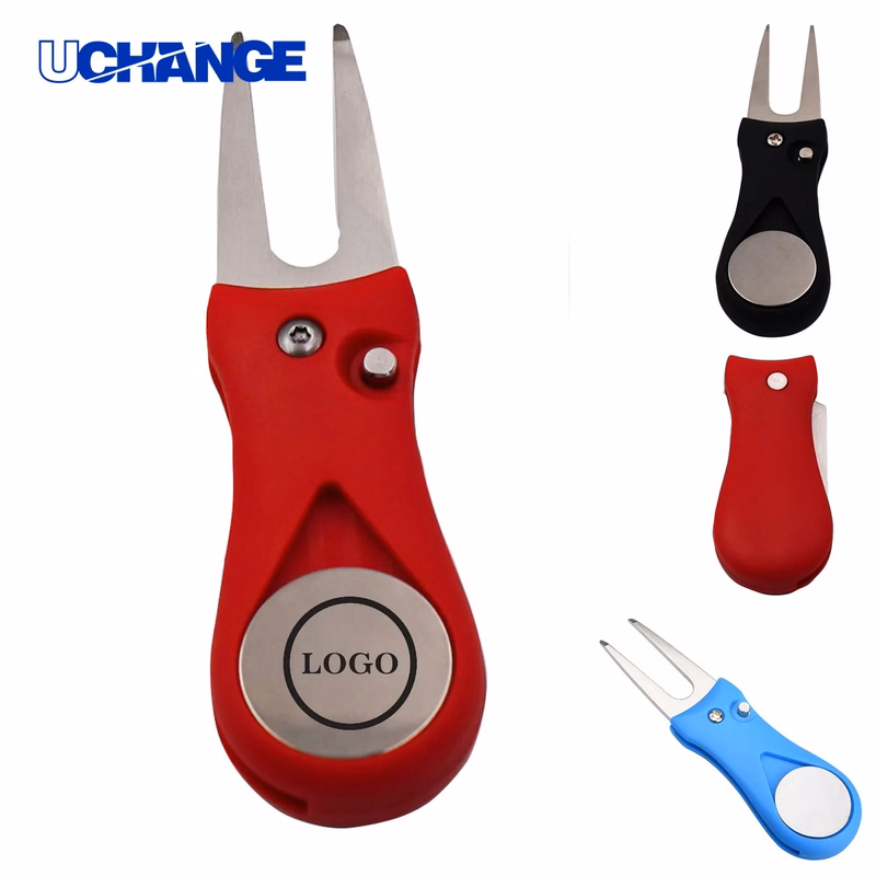 Foldable Golf Pitchfork Putting Fork Tool