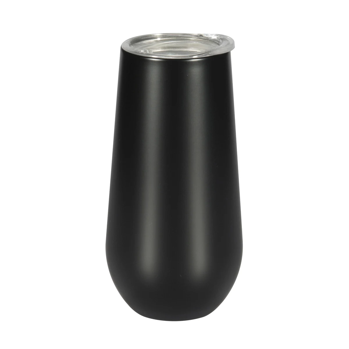 6oz Insulated Champagne Flute Tumbler With Lid 1
