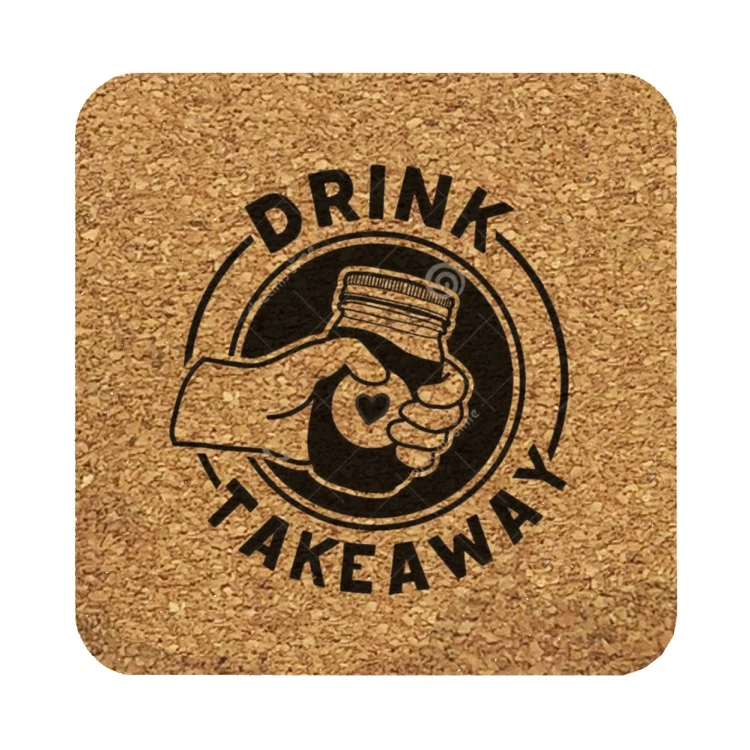 Vineyards Cork Coaster-Square 1