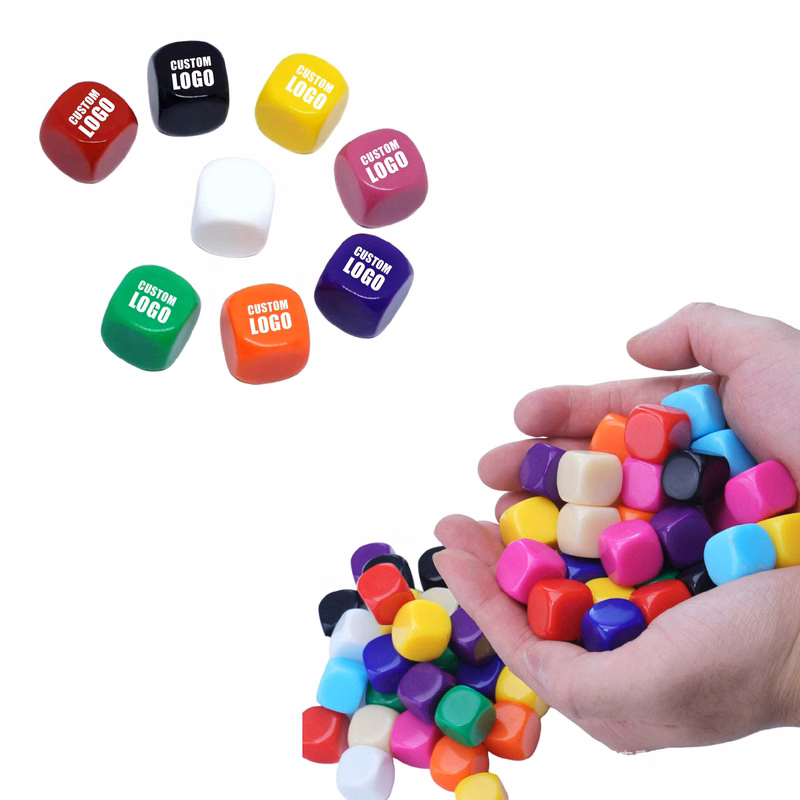 MOQ 200 pcs 0.63-Inch Teaching Dice