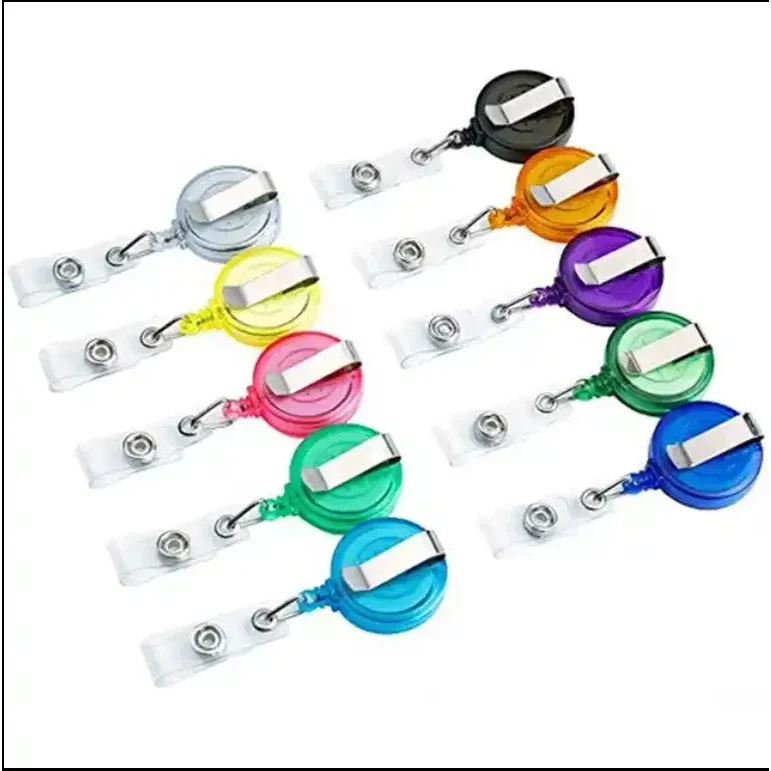 Round Transparent Color Easy Pull Stretch Buckle 1