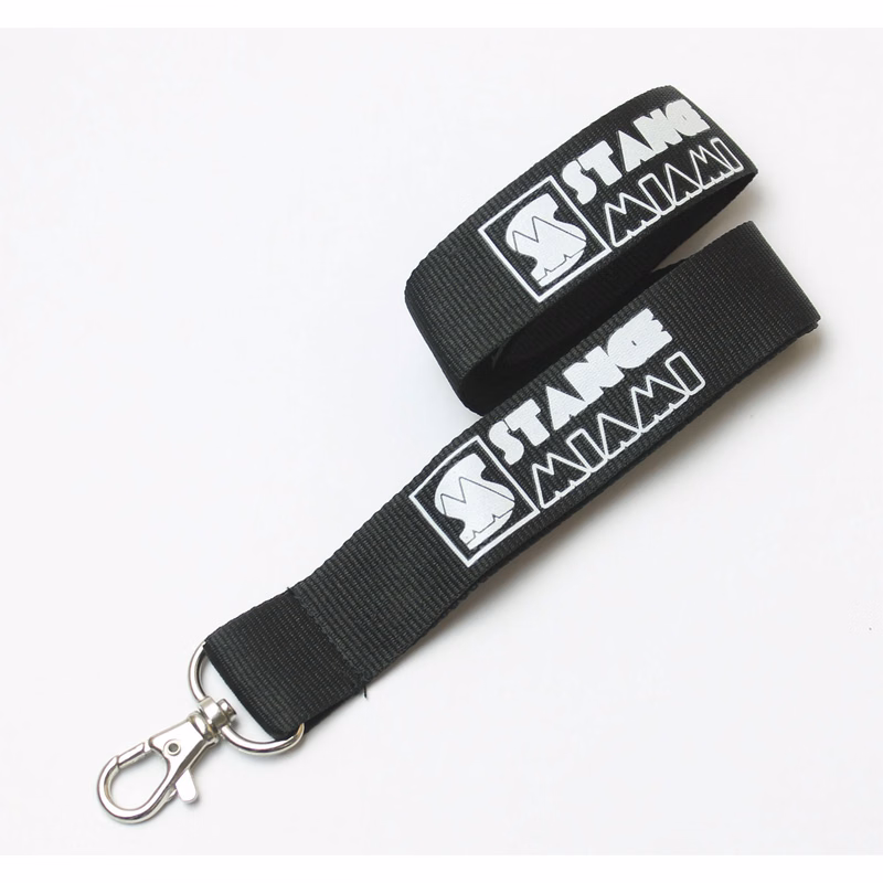 5 Days Rush Polyester Lanyards 1"
