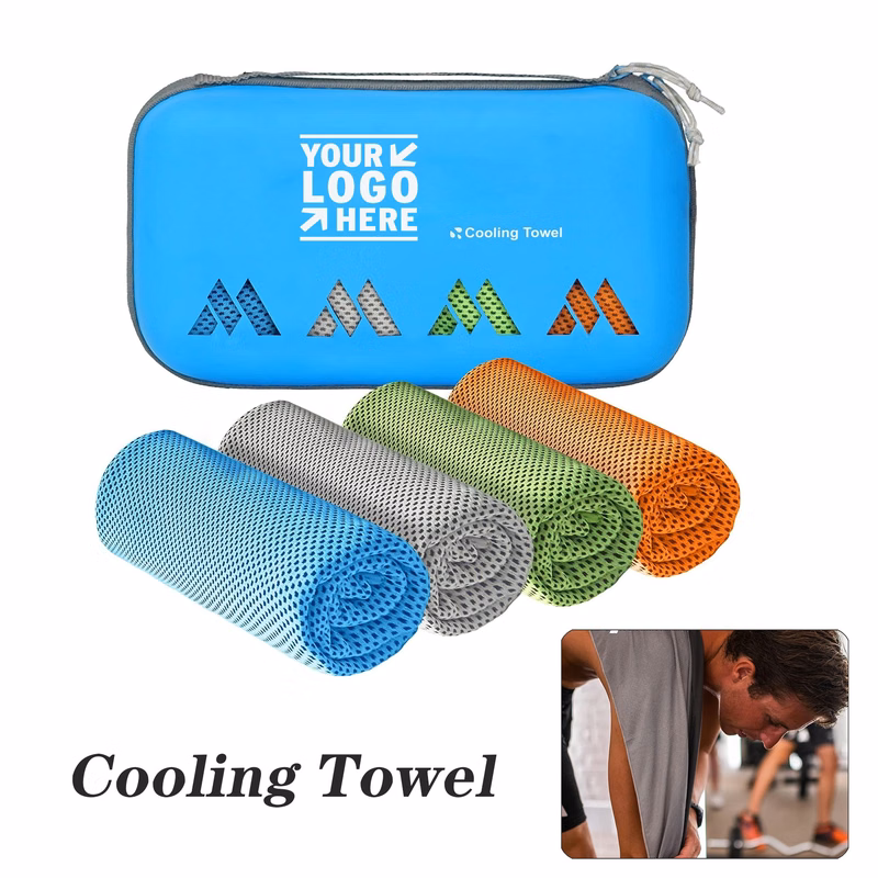 Sport Camping Yoga Quick Dry Ice Neck Face Cooling Microfiber Cold Towel