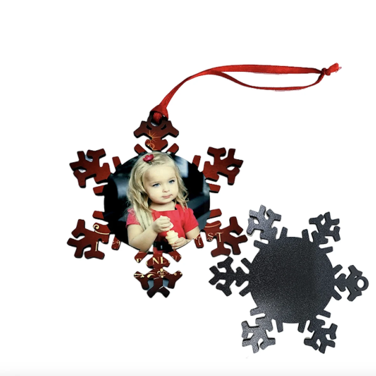 Wood Snowflake Ornaments 1
