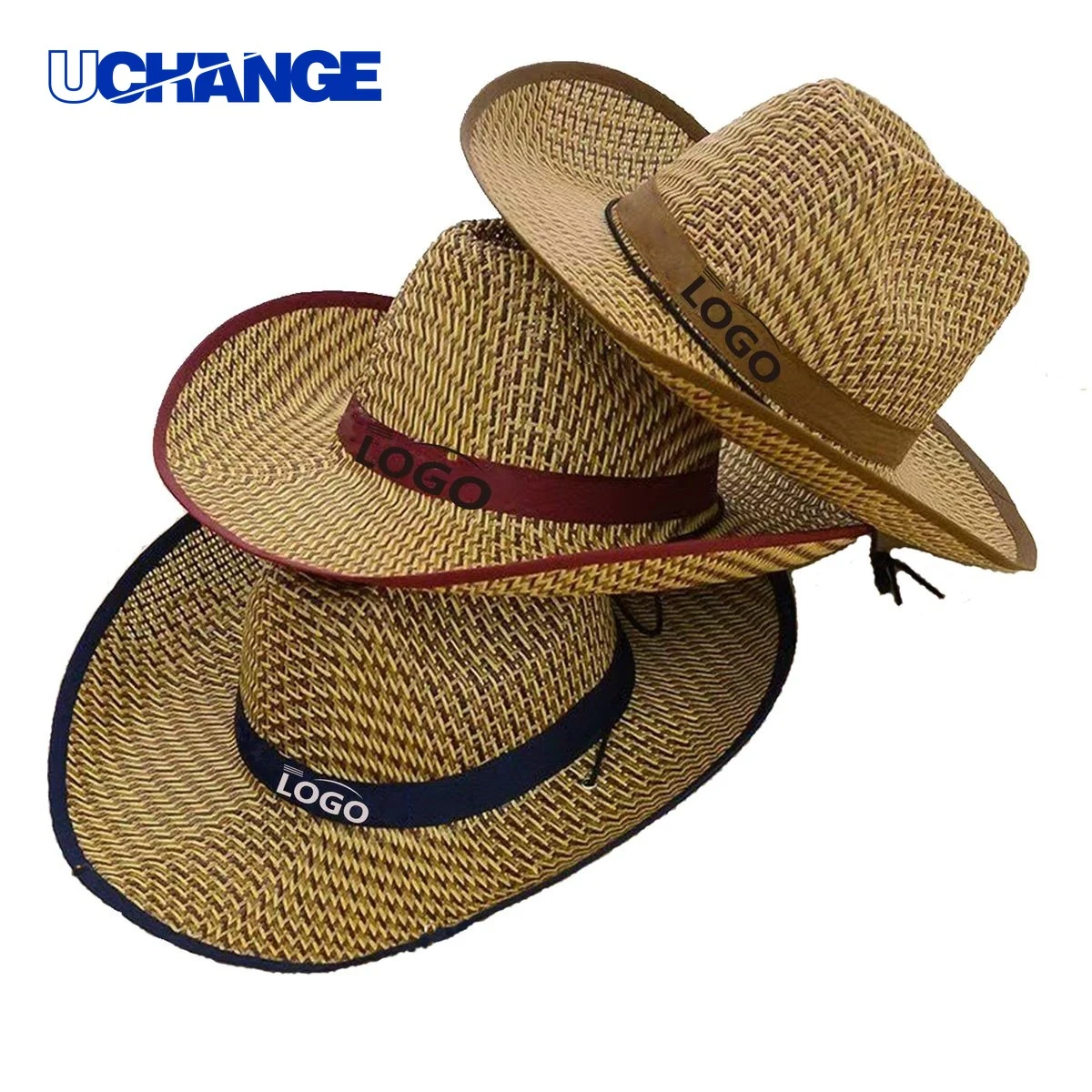 Straw Fedora Cowboy Hat 1