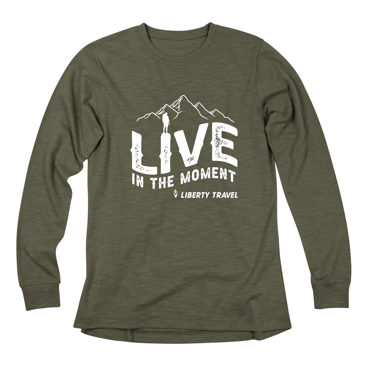 ACE Ladies' Long Sleeve Slub T-Shirt 1