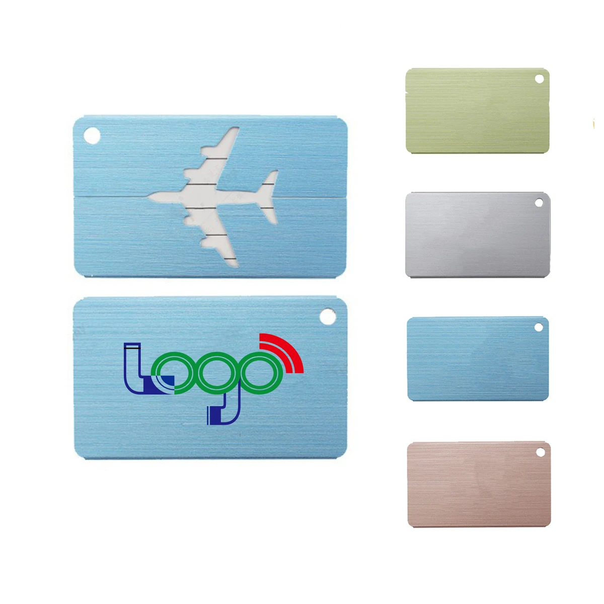 Aluminum Travel Tag 1