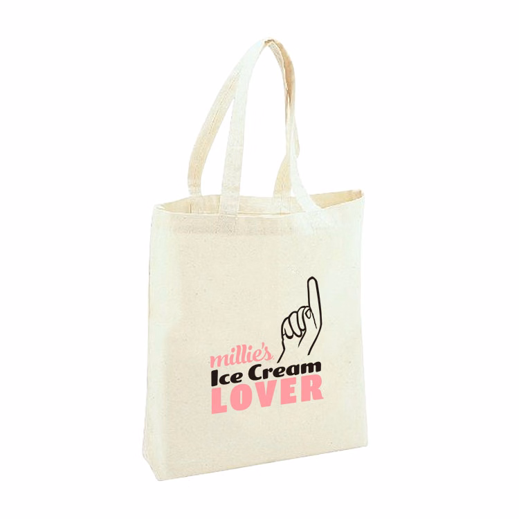 9 oz. Natural Cotton Canvas Tote Bag