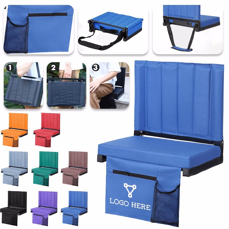 Padded Foldable Bleacher Stadium Seats