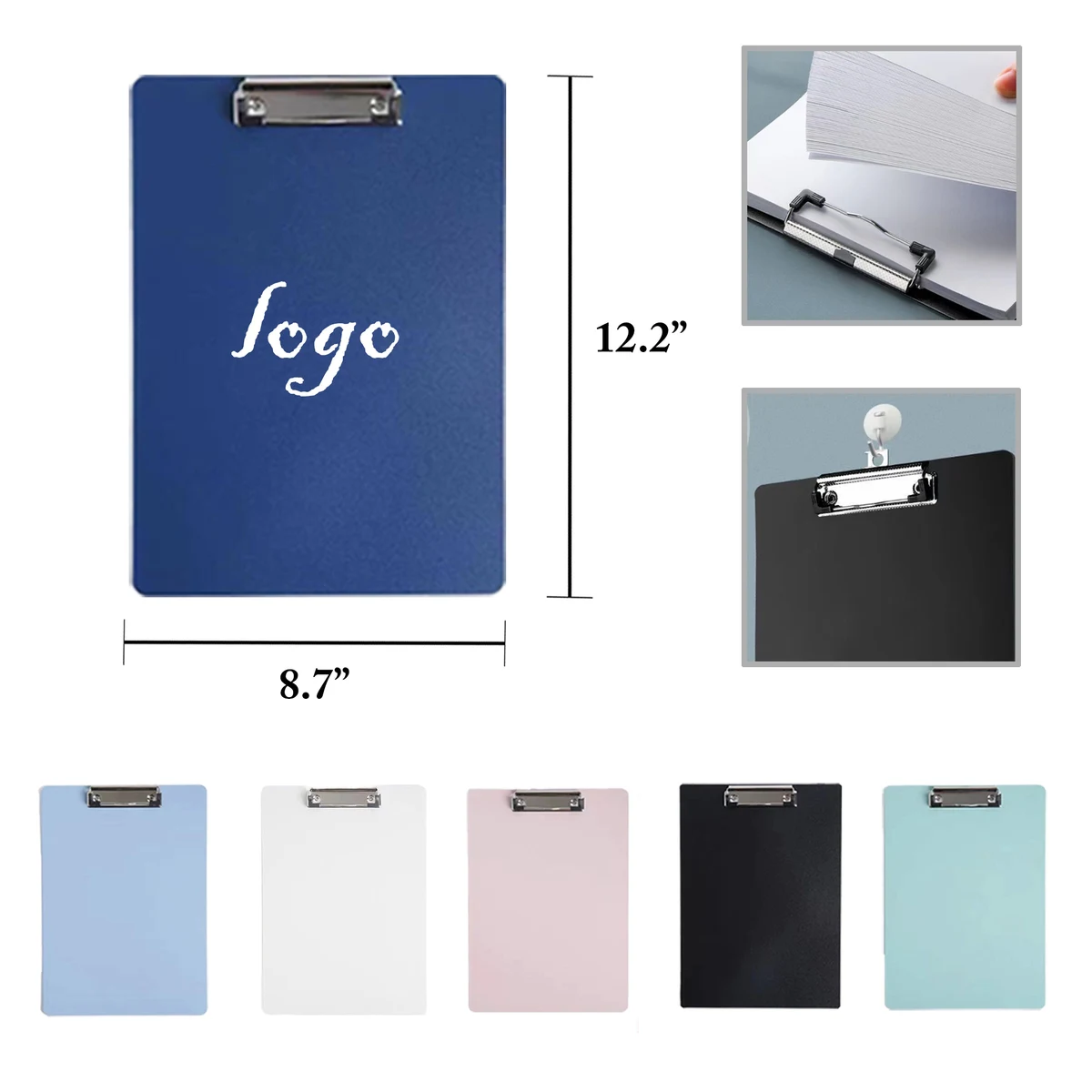 MOQ50 Wall Mount A4 Clipboards Pack of 50 1