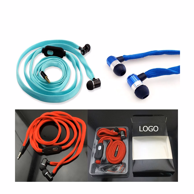 3.5mm Nylon Shoelace Earphone