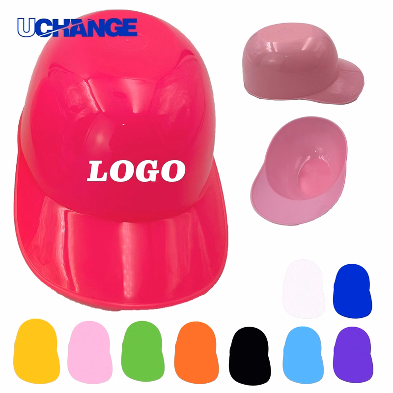 Mini Baseball Hat Ice Cream Bowl Set