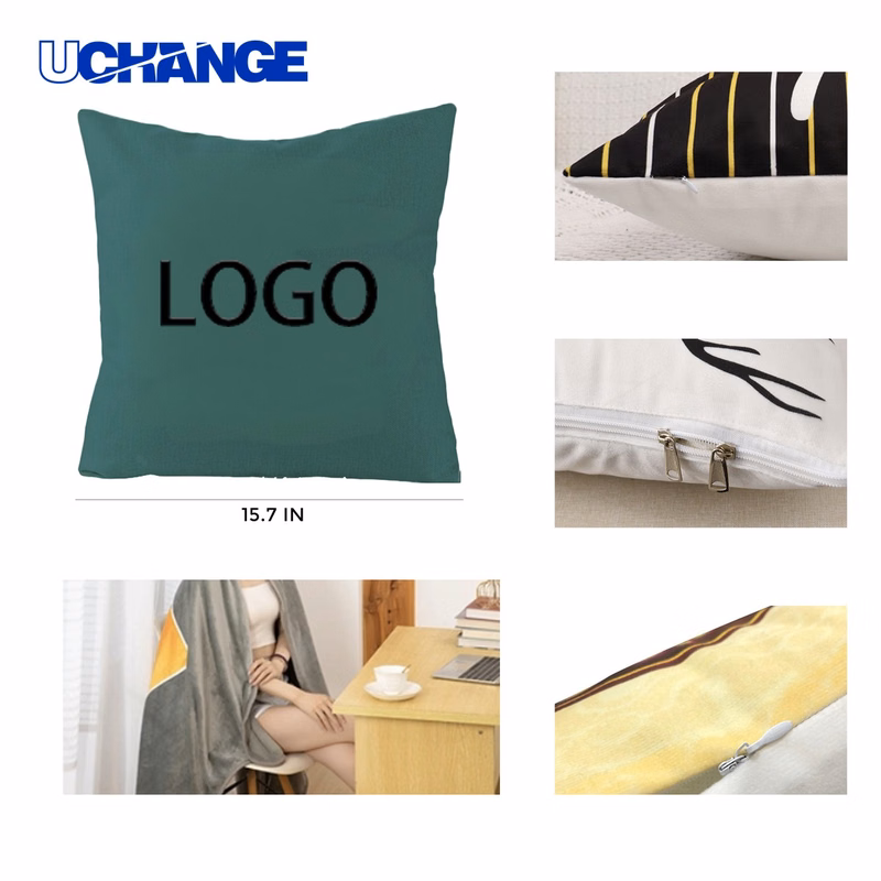 Canvas Throw Pillow for Home Decoration