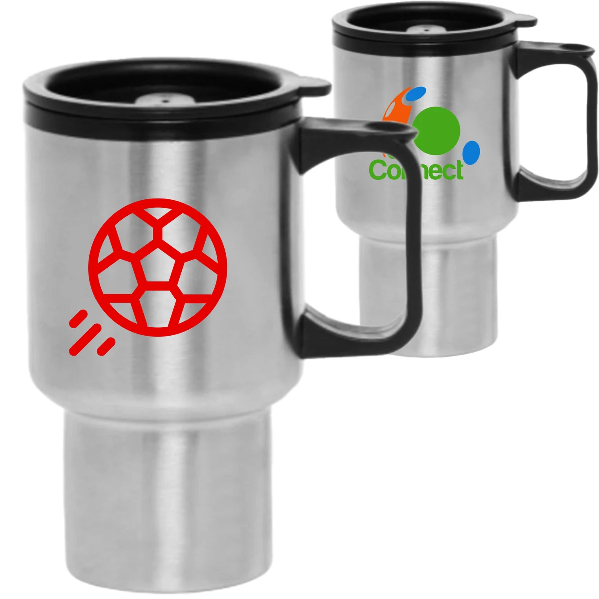 14 oz. Travel Tumbler w/ Thermal Insulation Steel Tumblers 1