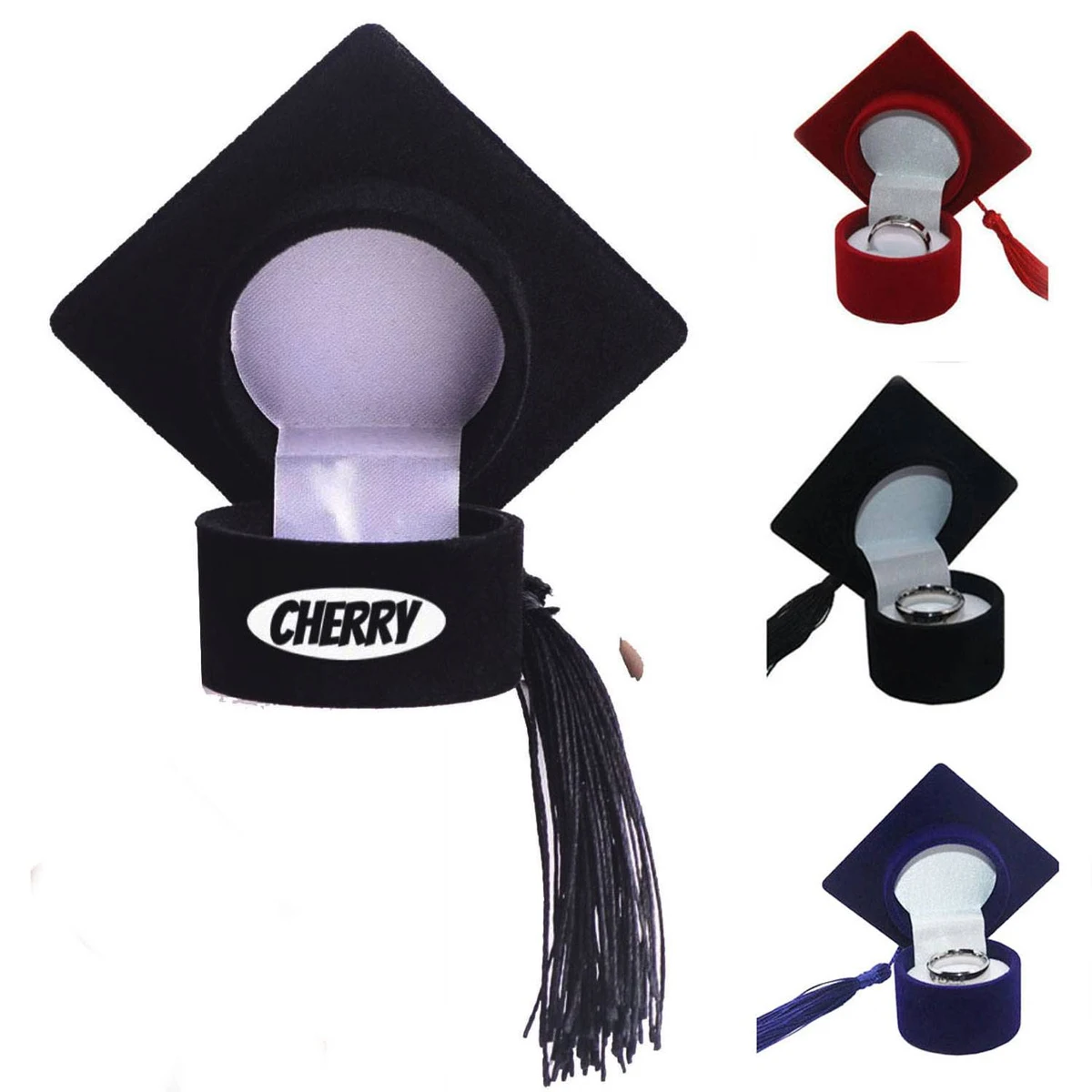Graduation cap Ring box 1