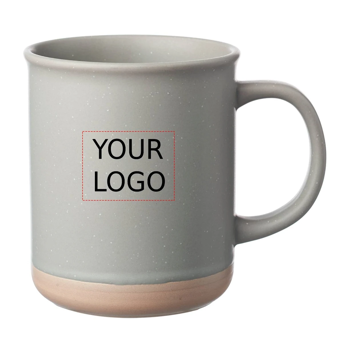 Aurora Speckled Ceramic Coffee Mug, 13.5 oz. 1
