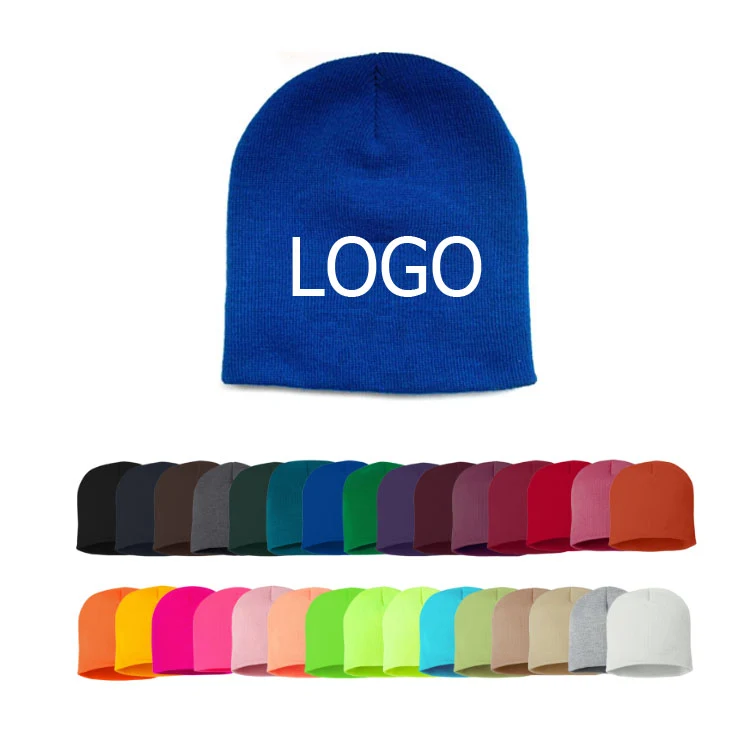 Winter Outdoor Warm Beanie Knitted Brimless Hat 1