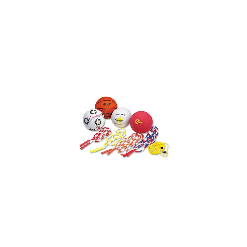 Playground Sports Equipment Kit - Assorted Balls & Jump Ropes 1