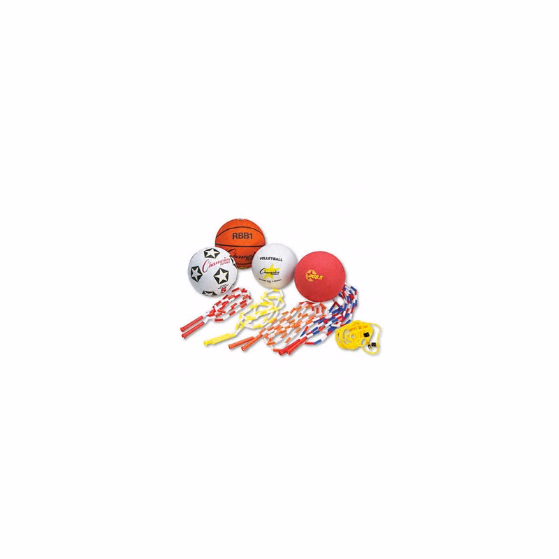 Playground Sports Equipment Kit - Assorted Balls & Jump Ropes