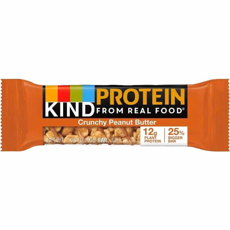 KIND Protein Bars - Crunchy Peanut Butter 1.76 oz 12 Pack