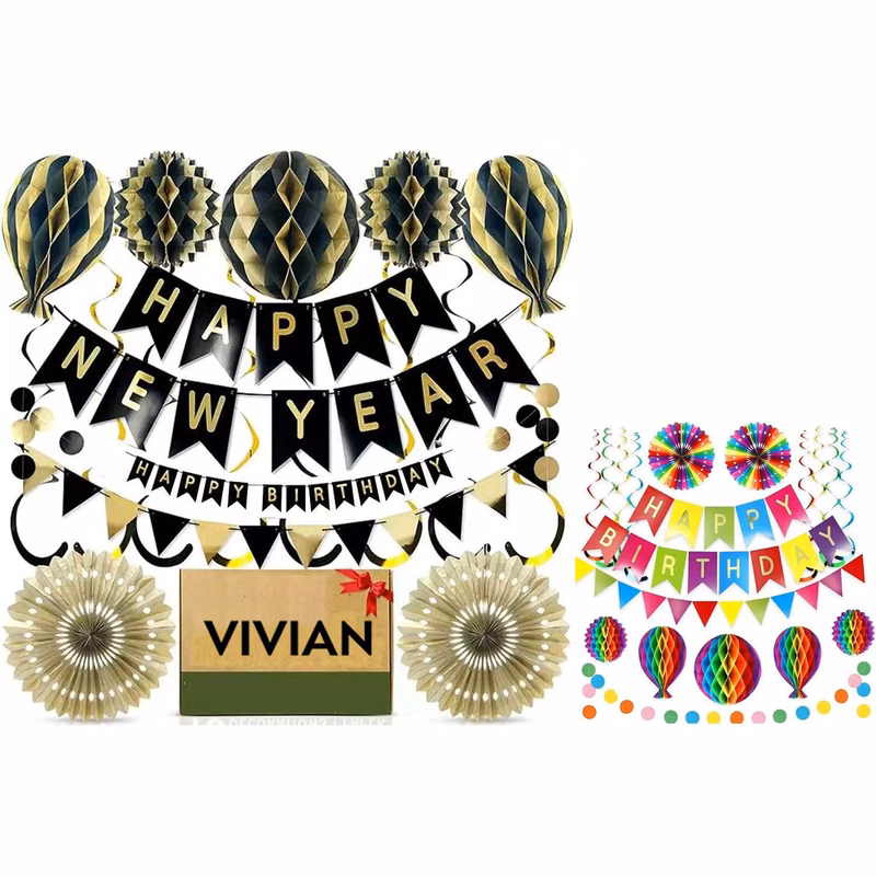 Reusable Party Decoration Set