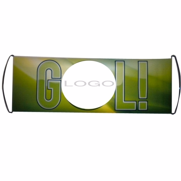 Self Rolling Fan Banner