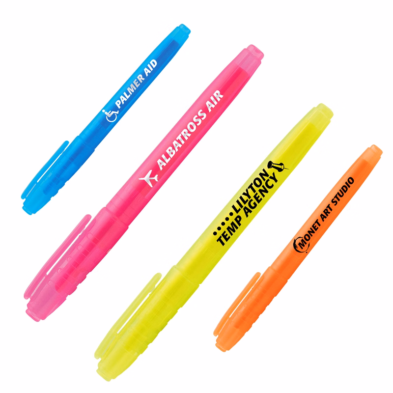 Oxford Plastic Highlighter (1 Color Imprint)
