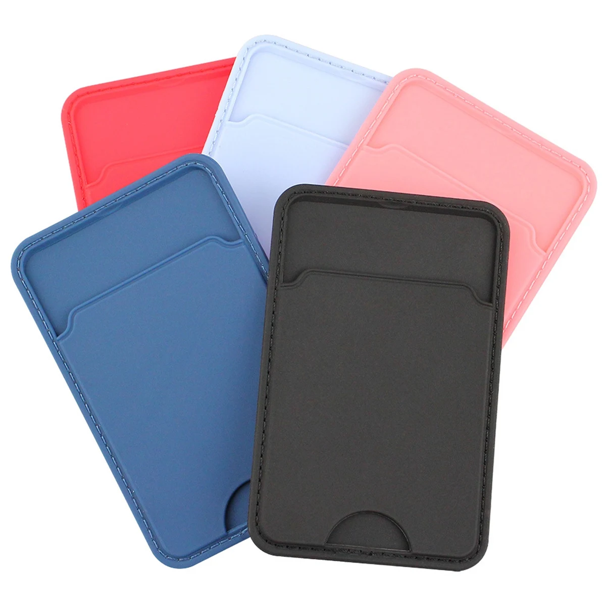 PU Leather Cell Phone Card Pocket 1